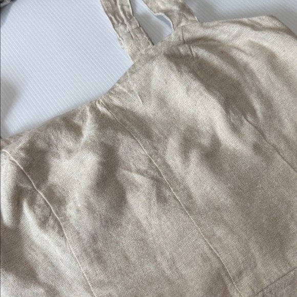 OLD NAVY Fit & Flare Linen-Blend Jumpsuit - Picture 2 of 11